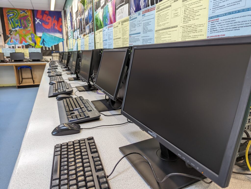 Local Accountancy Firm Donates Computer Equipment to School